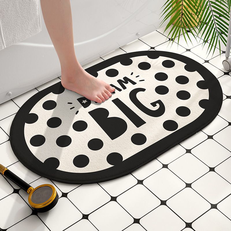 Bathroom Rug 40x60cm Water Absorbent Mat Anti-Slip Bottom Bathroom Rug 40x60cm Water Absorbent Mat Anti-Slip Bottom
